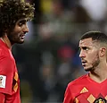 Marouane Fellaini et Eden Hazard de nouveau réunis